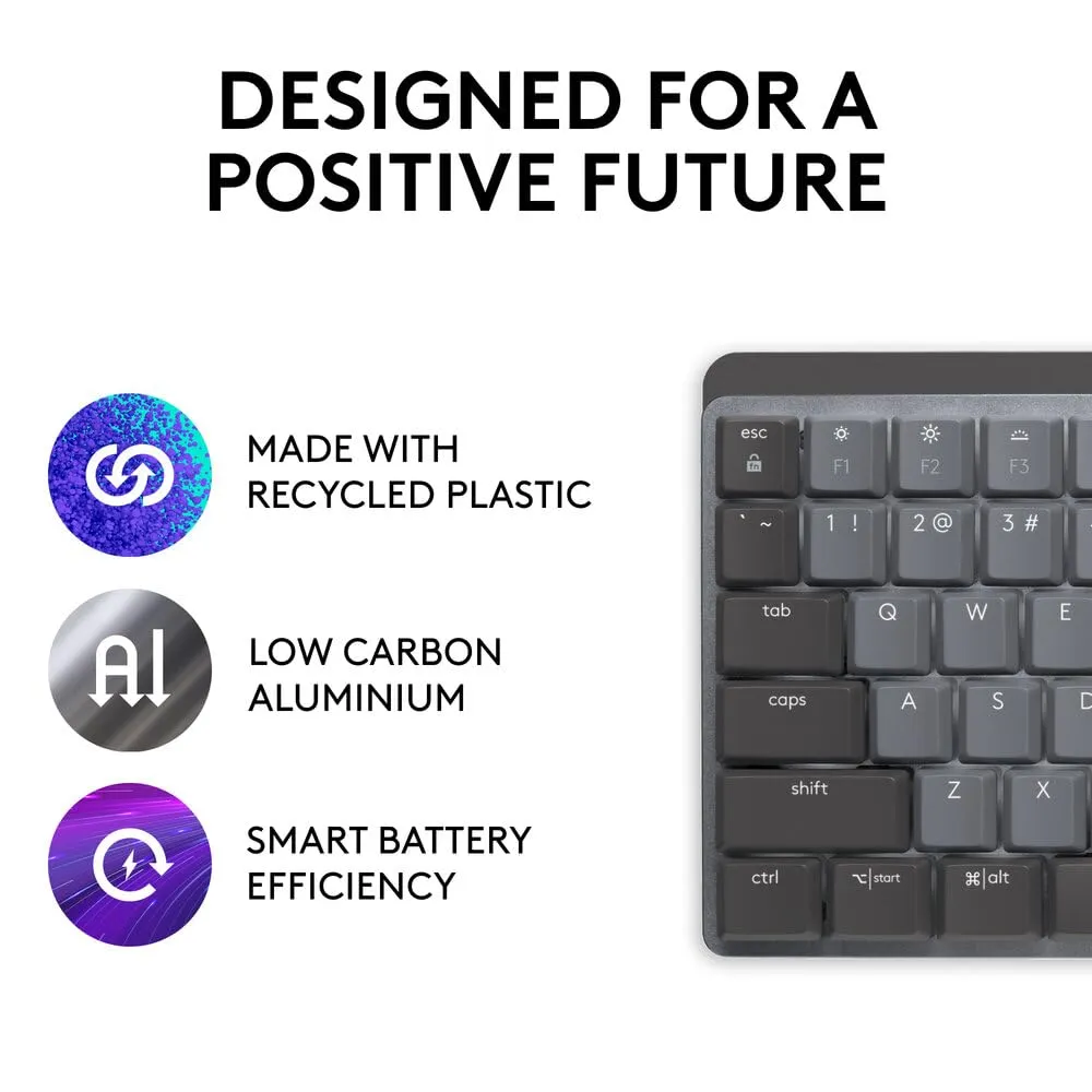 Logitech Wireless Keyboard MX Mechanical (Open Box) view 6